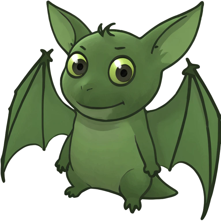 Lock with bat wings emoji