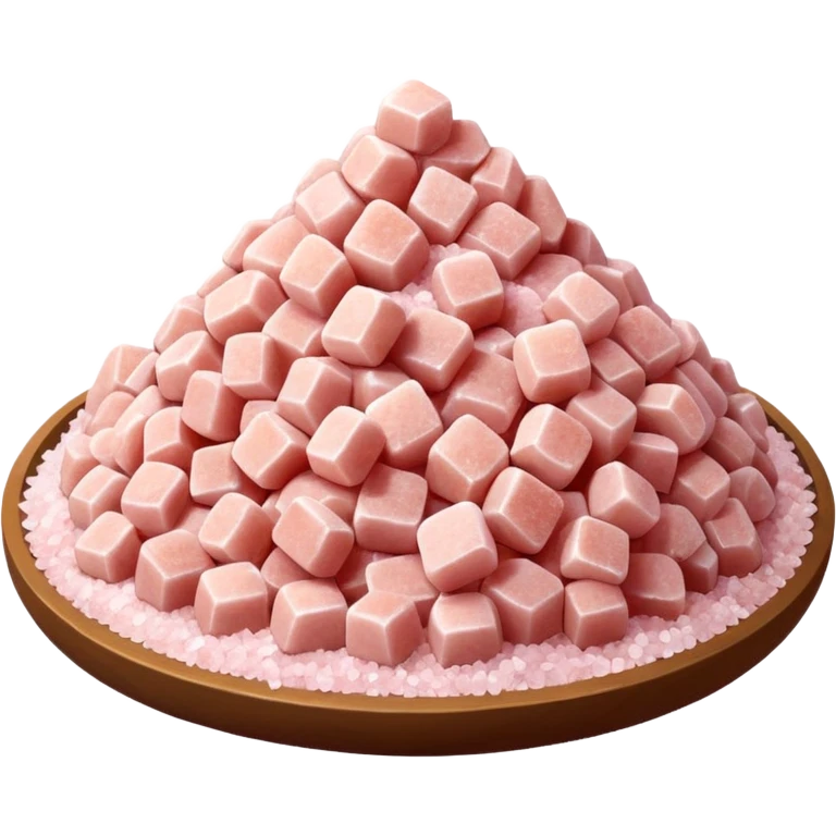pink salt emoji