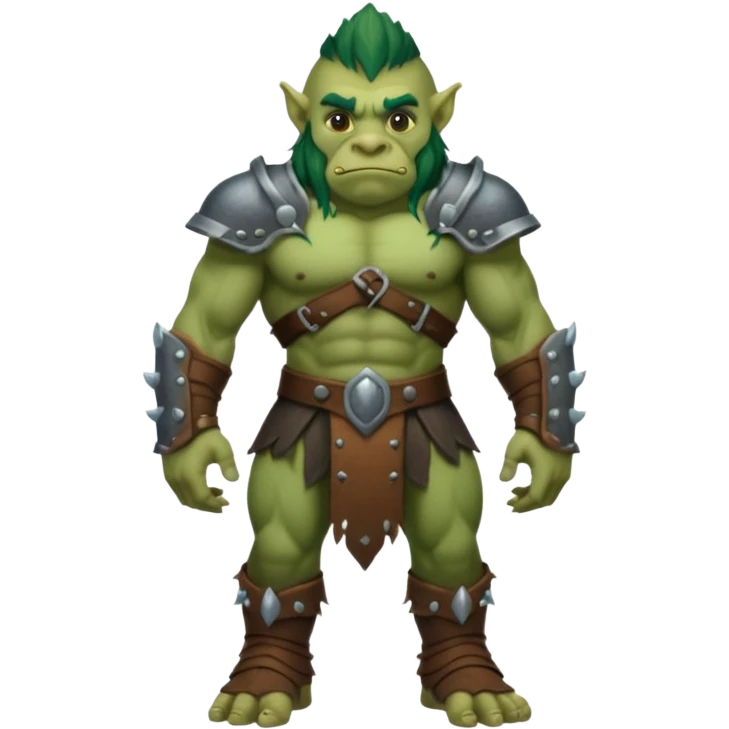 Troll full body emoji
