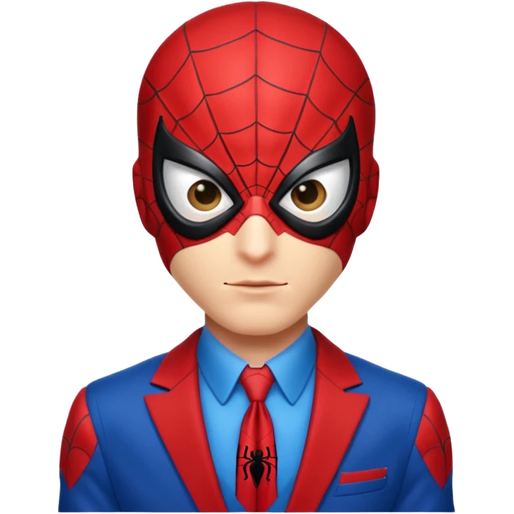 Make spiderman emoji
