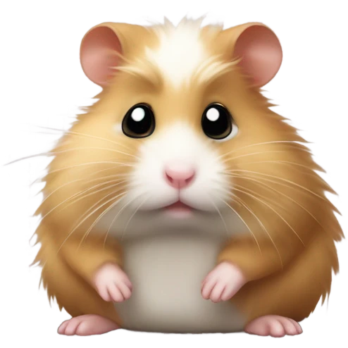 Sick hamster emoji