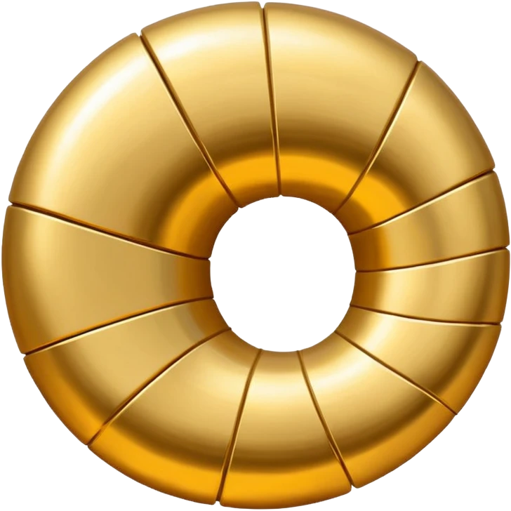 Golden upward spiral emoji