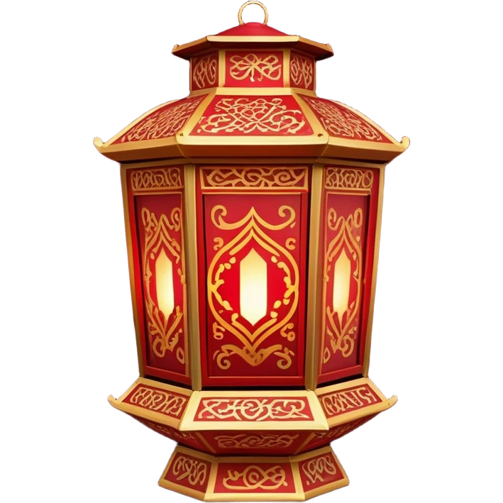 Chinese New Year red lantern – Cinematic Realistic Chinese New Year Red Lantern, depicted as an exquisitely crafted lantern adorned with intricate red and gold patterns, softly glowing against a dark background with subtle calligraphic details, evoking festive warmth and tradition. emoji