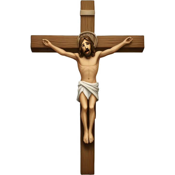 Jesus Christ on the cross emoji