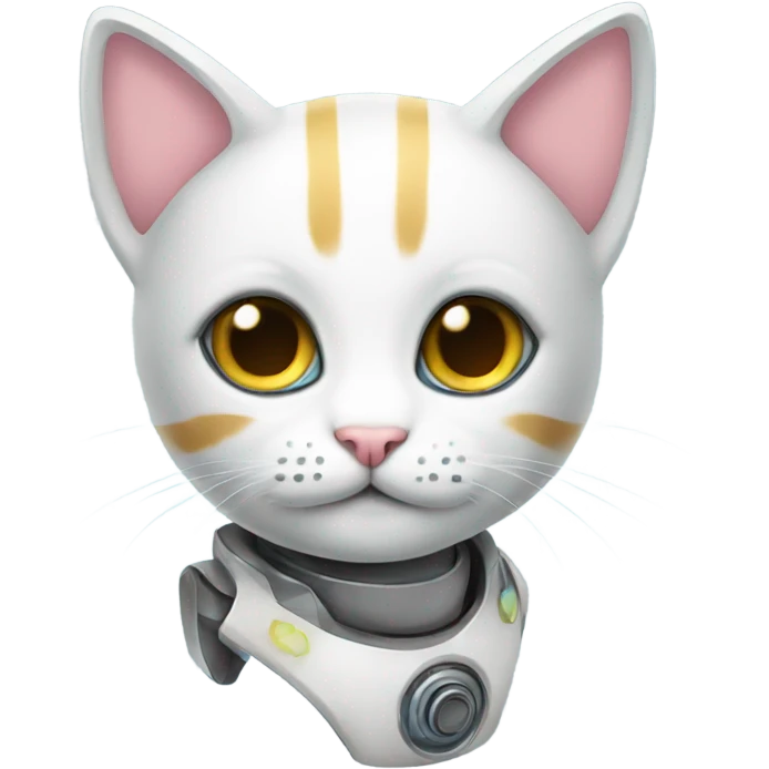 Robot kitten emoji