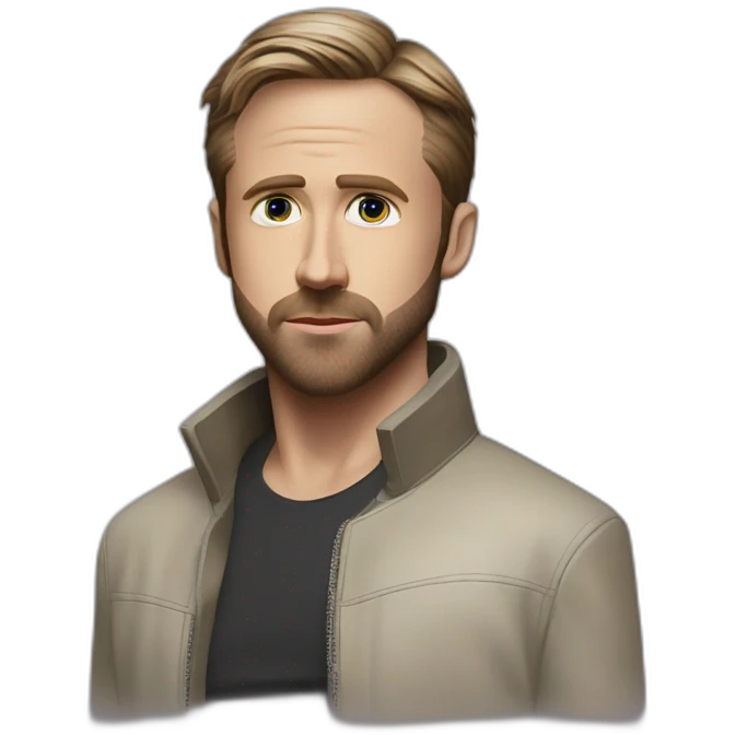 Ryan Gosling realistic Blade Runner 2049 emoji