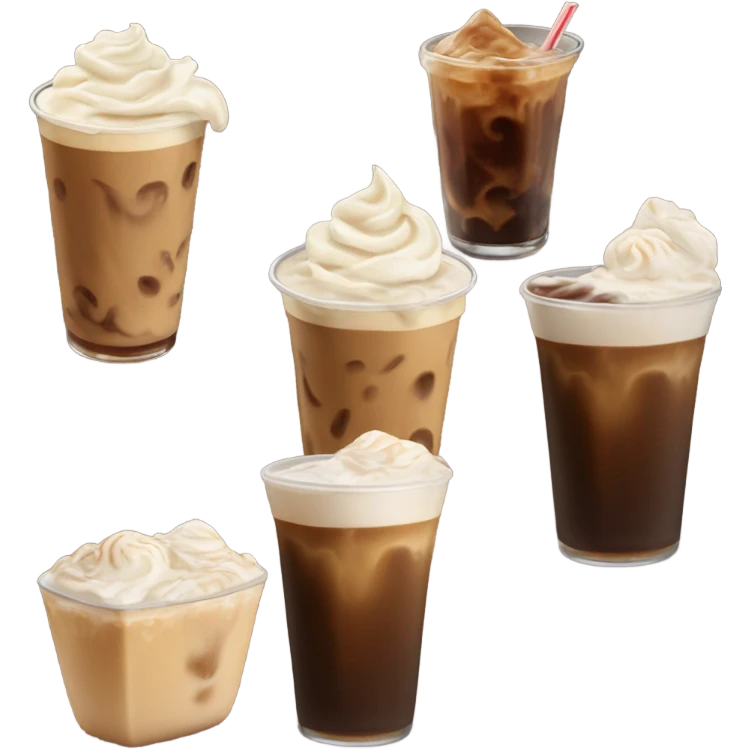 ice coffee emoji