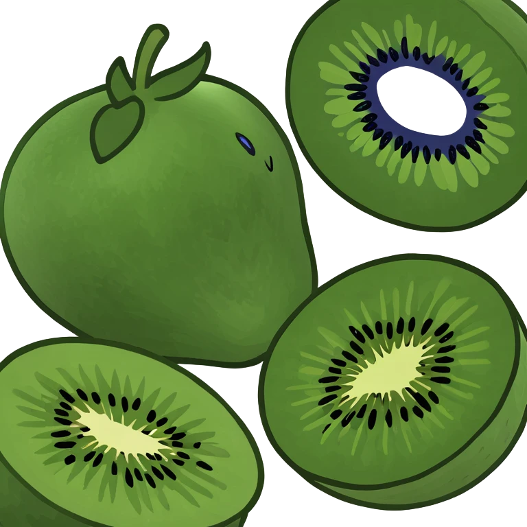 strawberry blieberrie kiwi emoji