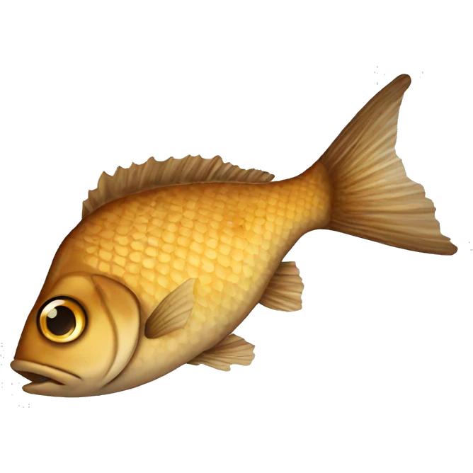 Fried fish emoji