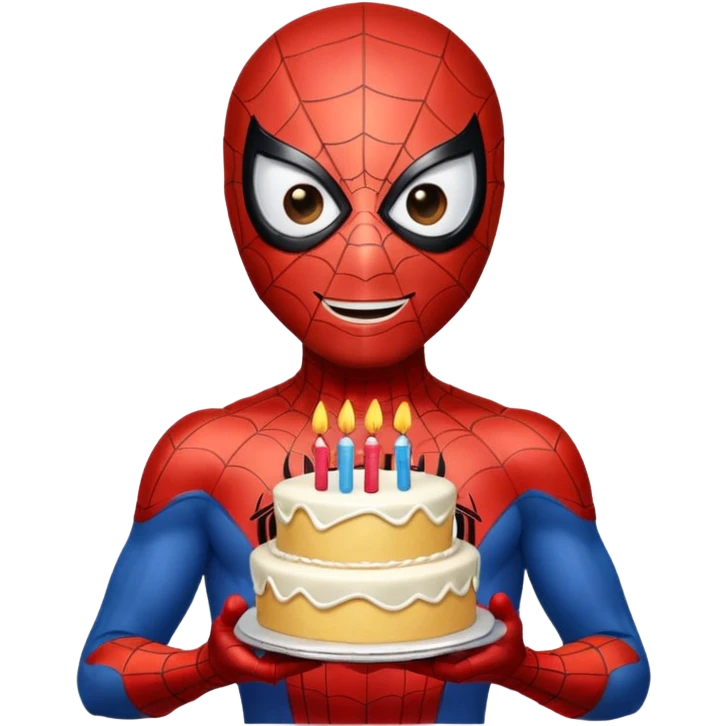 Spider man happy birthday  emoji
