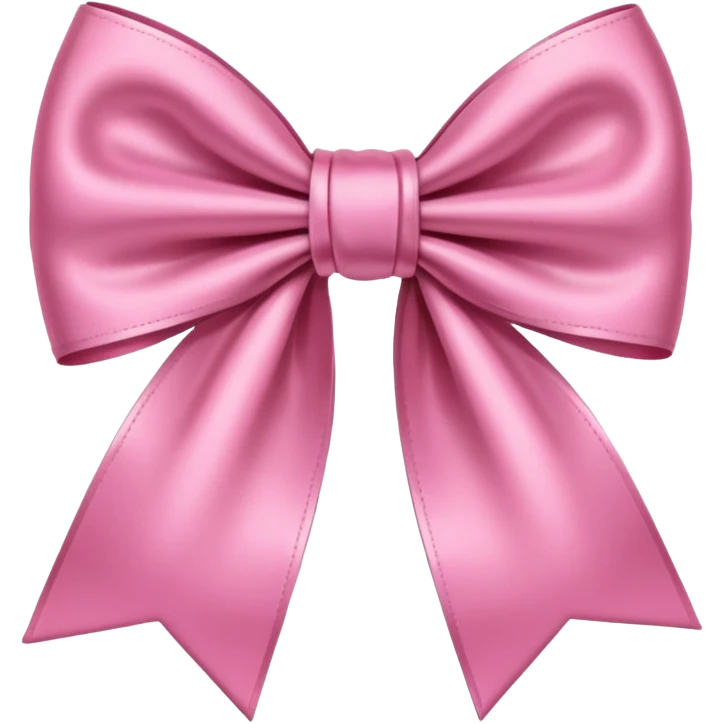 Pink bow emoji