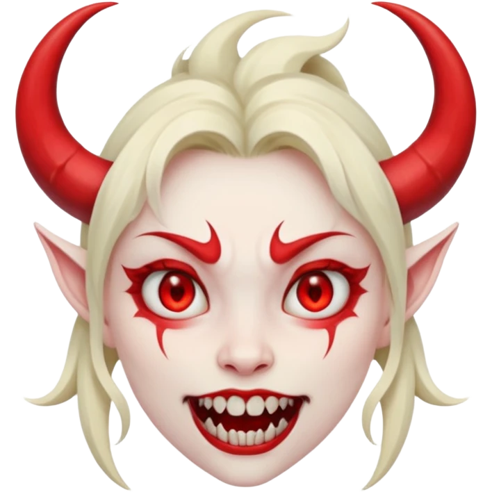 Demon girl emoji