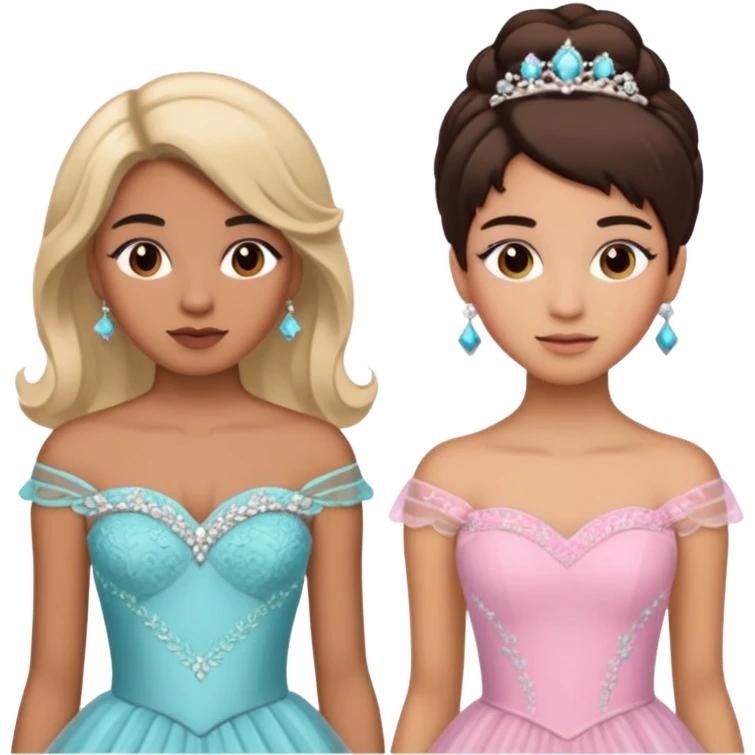 Quinceañera makeover of the boy to girl and before after picture about the boy getting a new look for his Quinceañera emoji
