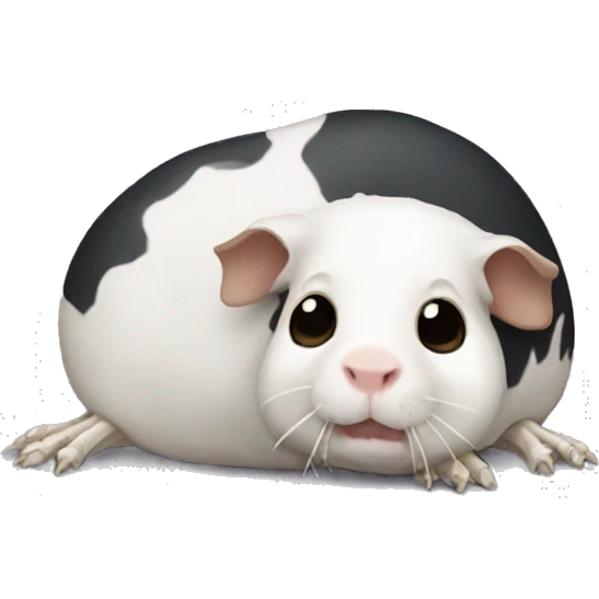 skeleton of a guinea pig emoji