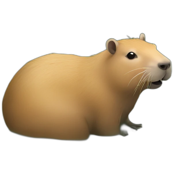 Capybara hot spring emoji
