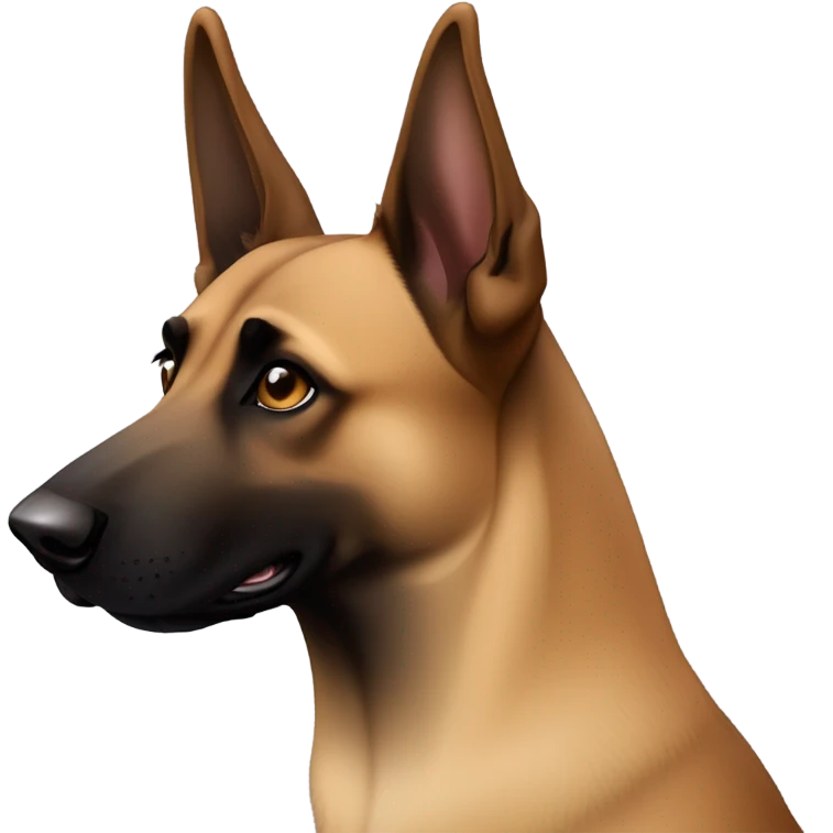 belma malinois shepherd cute  emoji