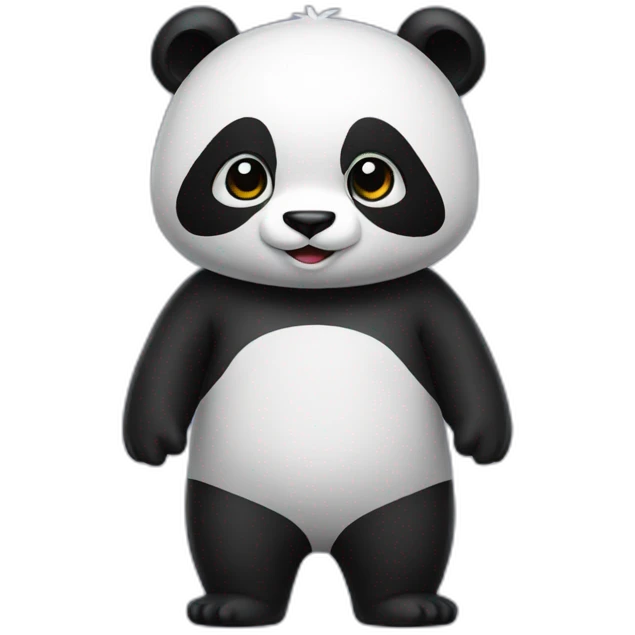 panda suit up emoji