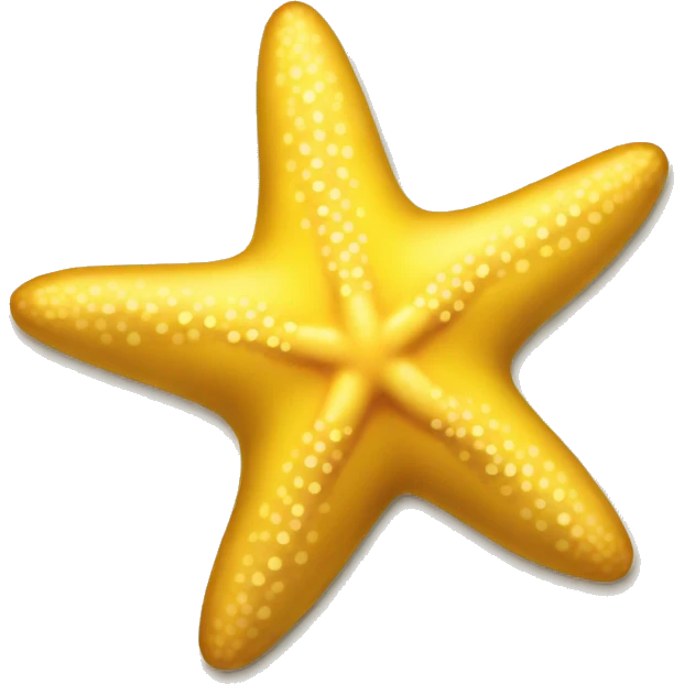 yellow starfish emoji