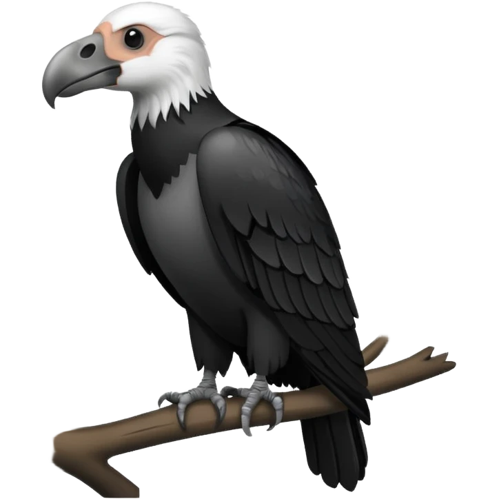 Un cóndor de rufero emoji