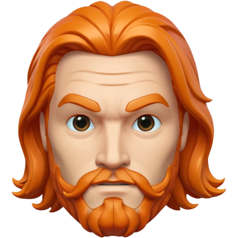 Aquamen face men 3d emoji