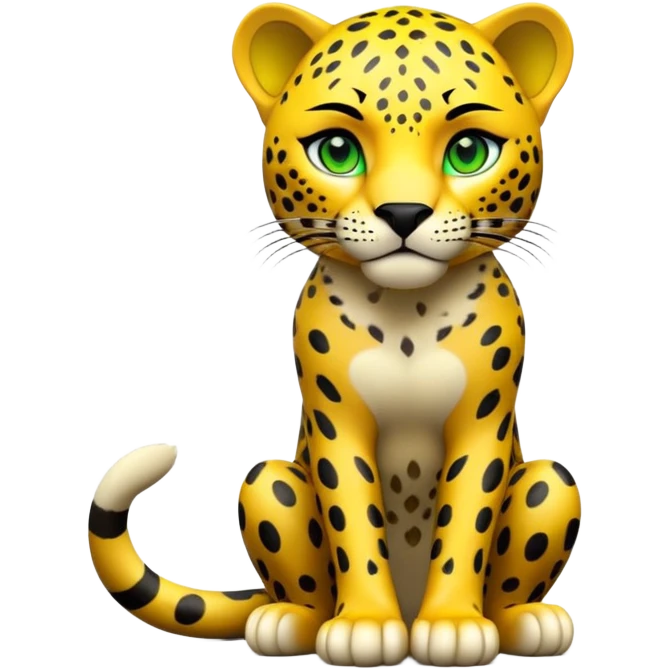 cinematic-jaguar-realistic-full-body-sitting-emoji,-sleek-powerful-frame-poised-for-action,-yellow-fur-adorned-with-bold-black-rosettes,-head-tilted-dramatically,-piercing-green-eyes-locked-onto-its-prey,-simplified-yet-realistic-focused-features,-highly-detailed,-glowing-with-an-almost-sarcastic-glow emoji