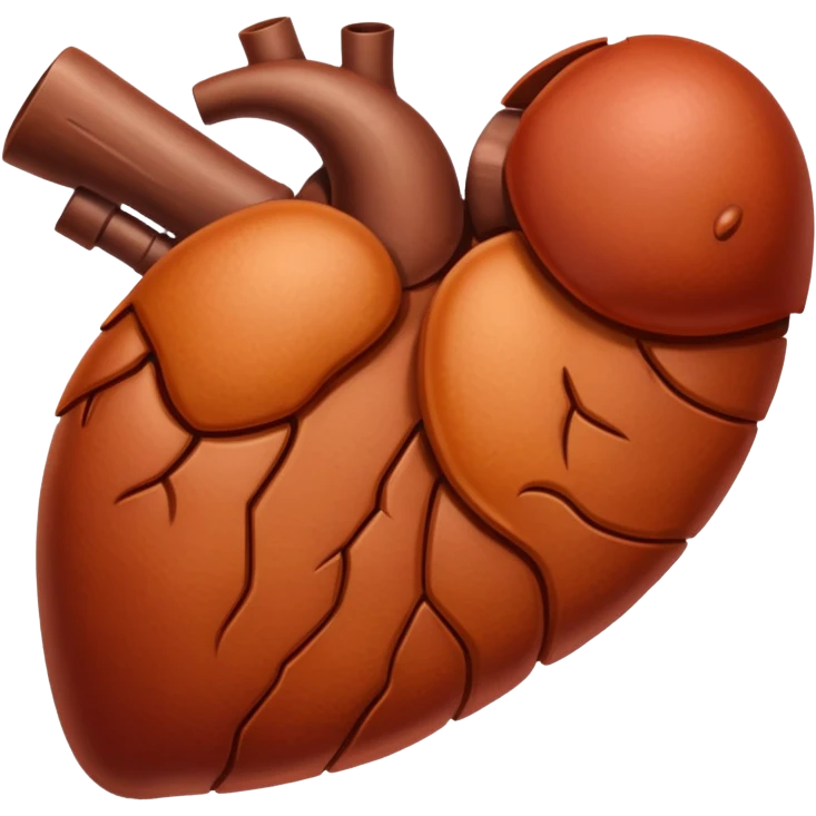 Create the liver emoji