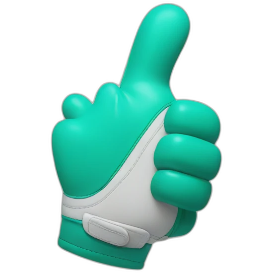 mickey mouse glove thumbs up emoji