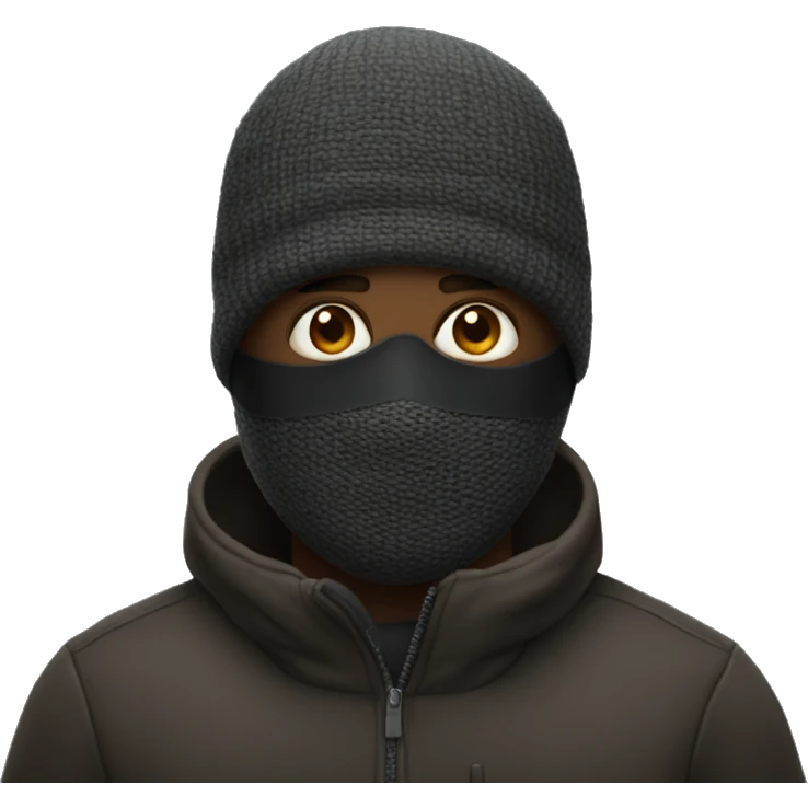 Man with ski mask emoji