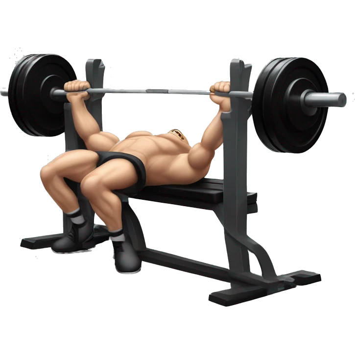 jensen lumley bench pressing 140 kg emoji
