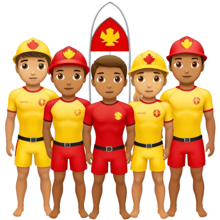 Lifeguards emoji