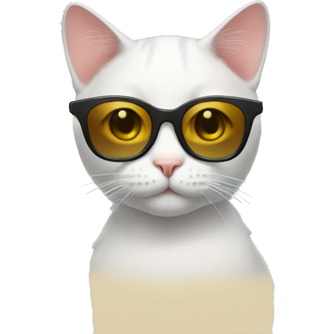 Cat with sunglassesㅅ emoji