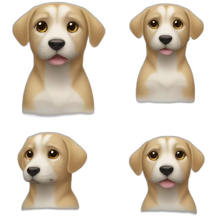 Кот с зонтом emoji