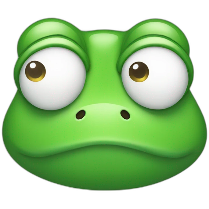 sad-disappointed-frog emoji