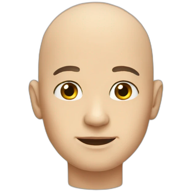 Bald emoji