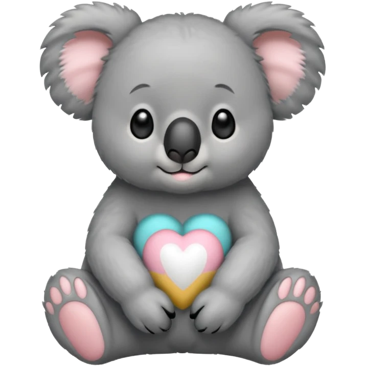 gray koala emoji