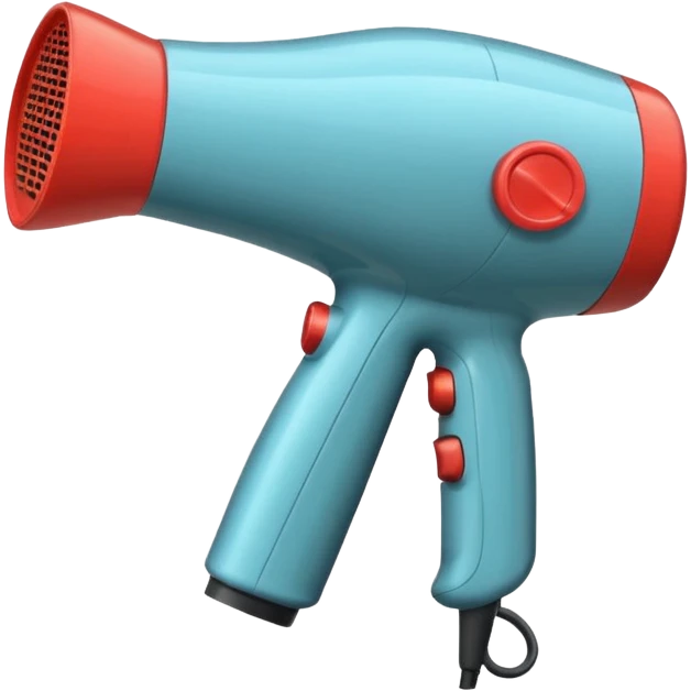 hair dryer emoji
