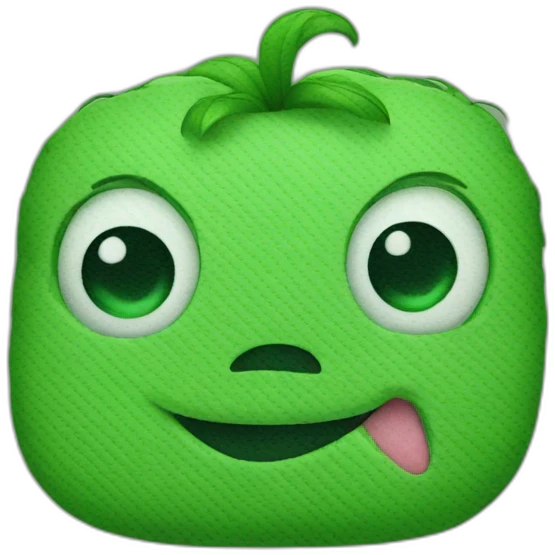 green stitch emoji