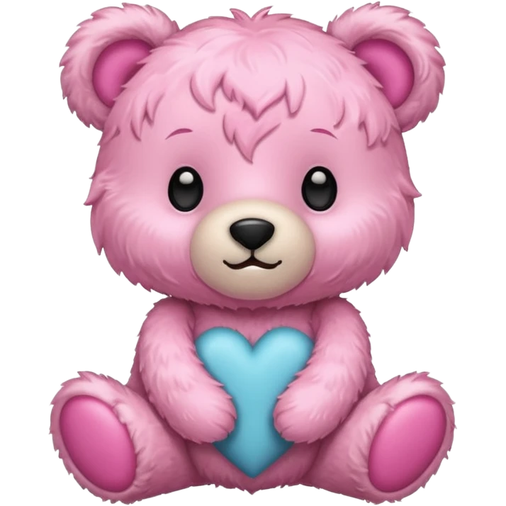 Proud feminine teddy bear emoji
