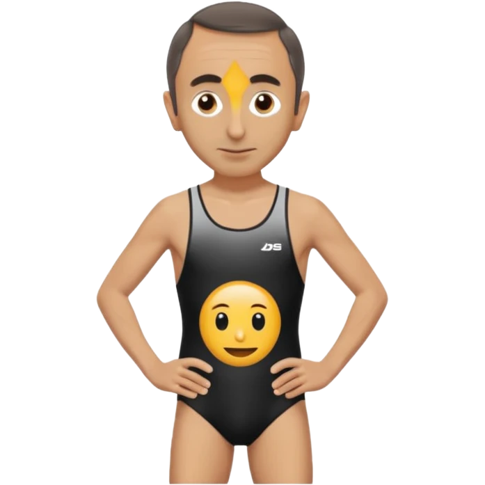 Éric Zemmour, en maillot de bain emoji