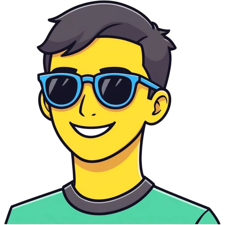Smirk with shades emoji