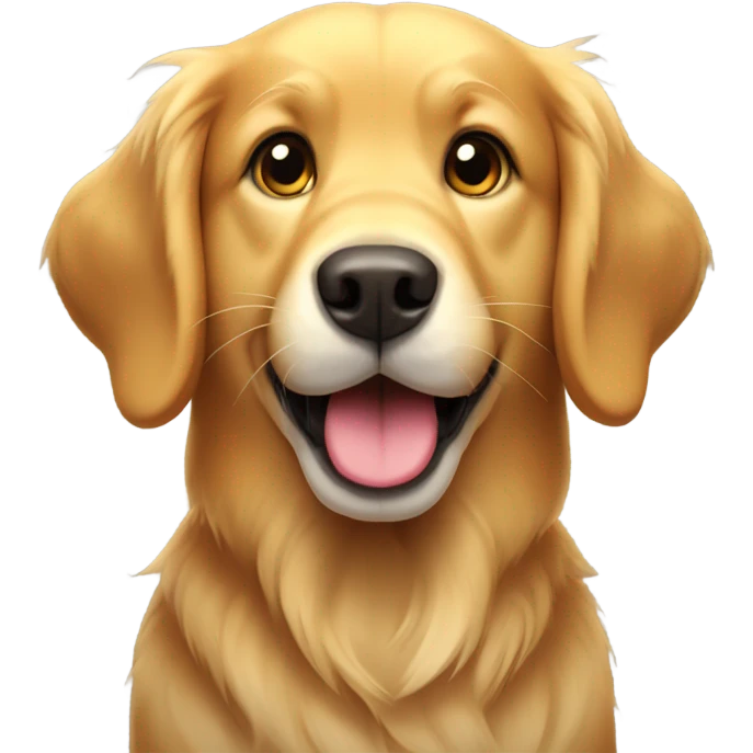Golden retriever  emoji