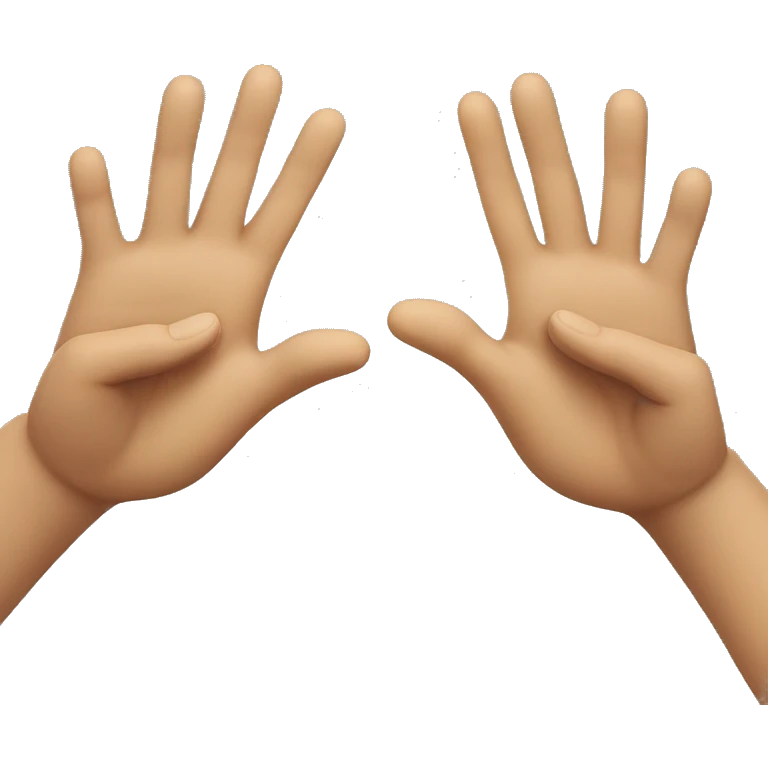 high-five hands emoji