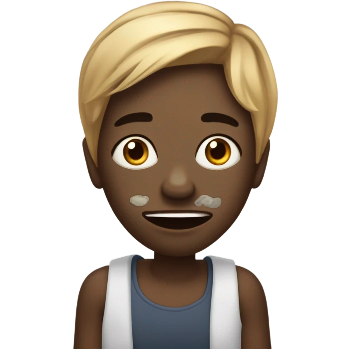 Hyperpigmentation meme emoji