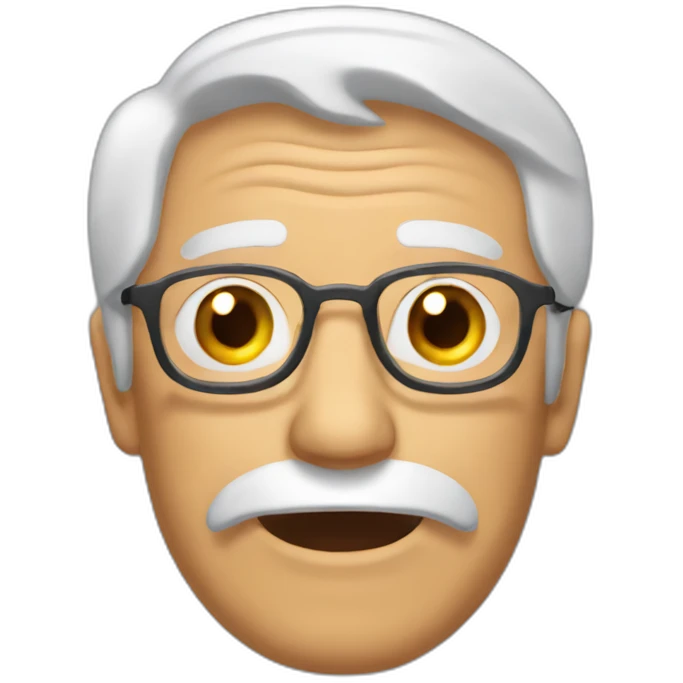 Abuelo durmiendo emoji