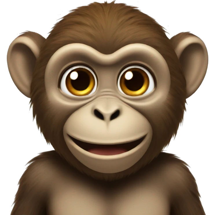 Monkey saying Happy Hump Day emoji