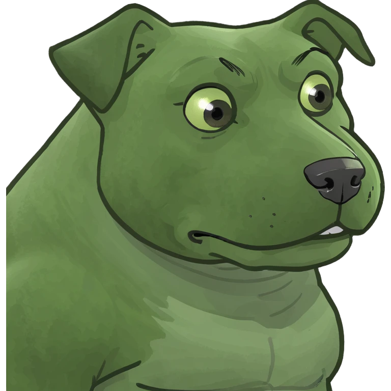 perro musculoso  emoji