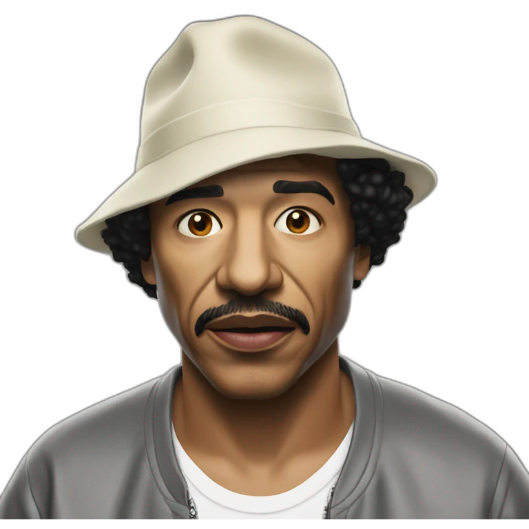 Menace Santana french rap emoji