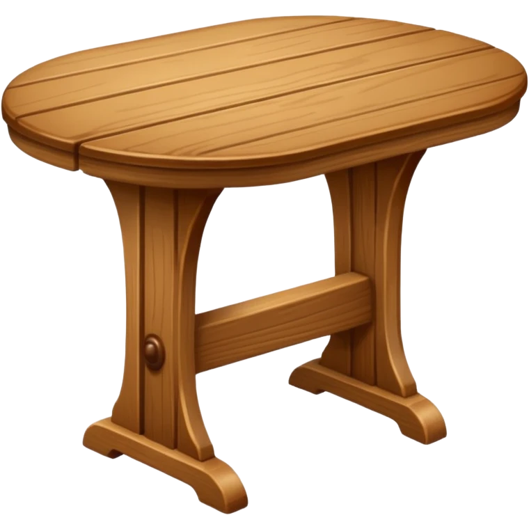 wooden table emoji
