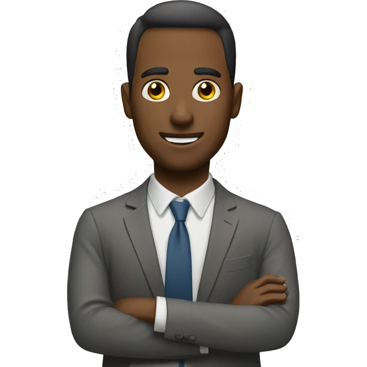 man investing emoji