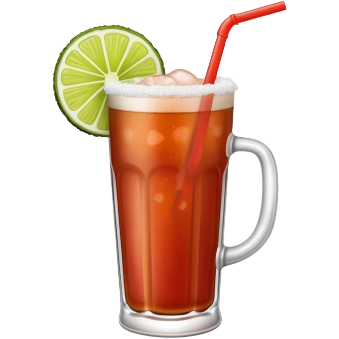 Michelada drink  emoji